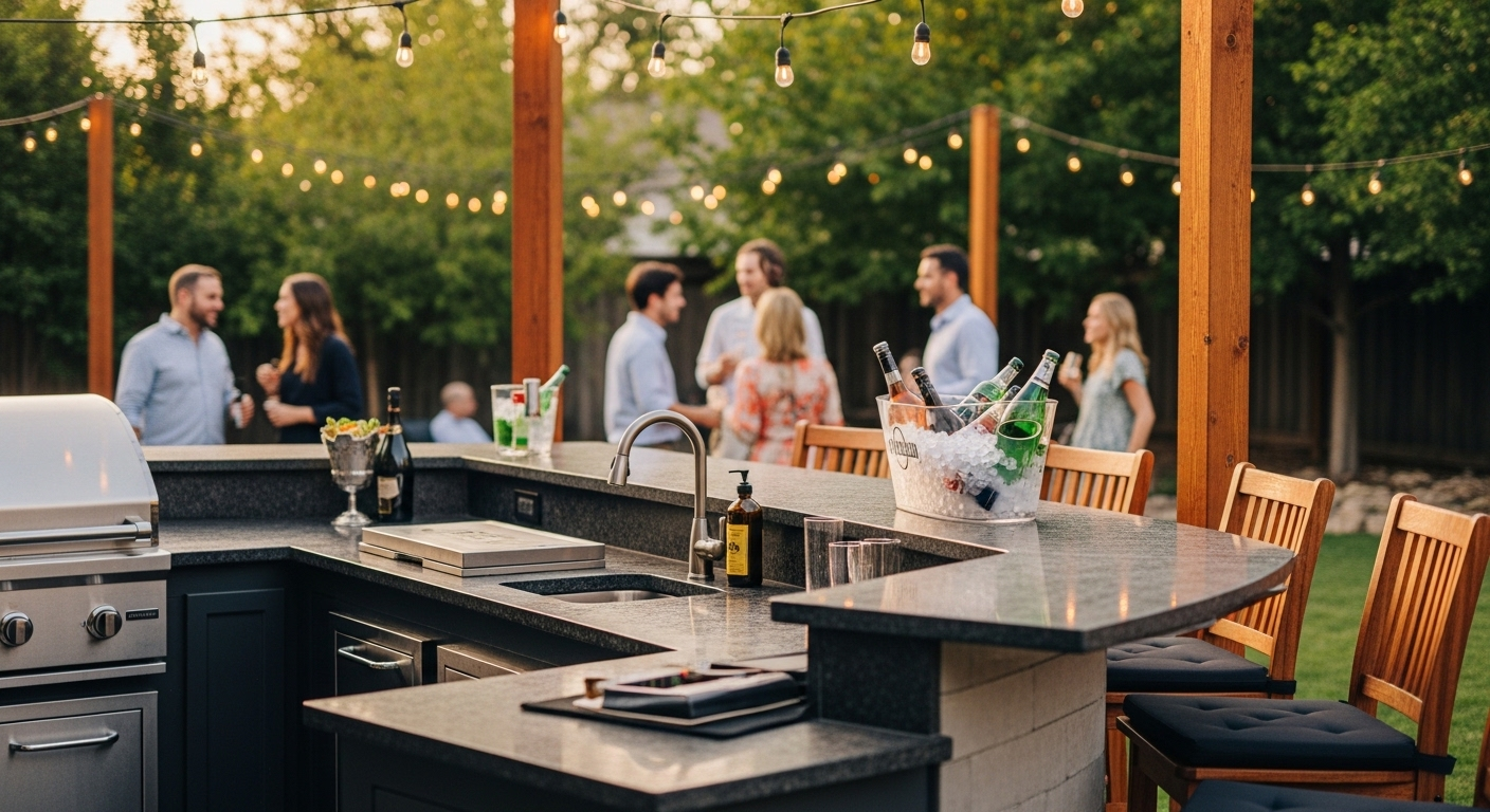 Memorial Day Outdoor Bar Countertops: 7 Durable Picks for the Perfect Cookout