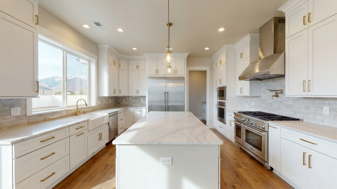 cabinets showroom vs online cheaper Utah finished kitchen